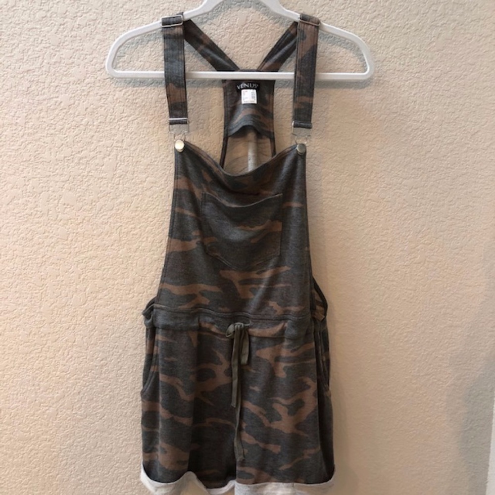 Camo Overalls SZ L